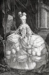 Portrait of Marie Antoinette